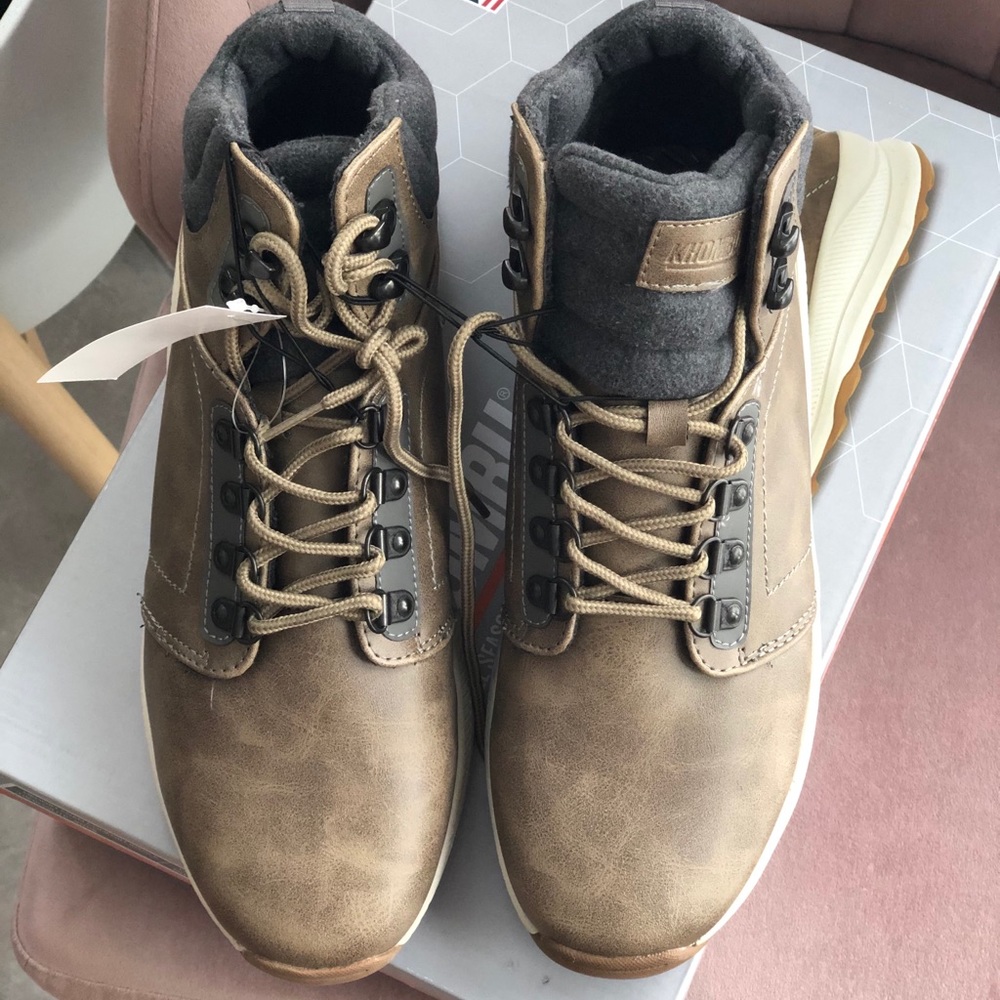 NIB KHOMBU NICK Memory Foam Boots - Picture 2 of 3